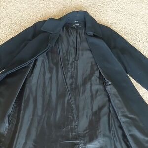 Jones New York Elegant Black Trench Coat